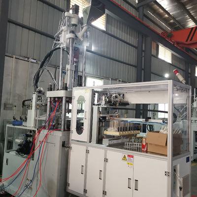 176 سم3 النظرية شوت حجم الخيط الأسناني العمودي آلة صب الحقن البلاستيكي 55T 12kW