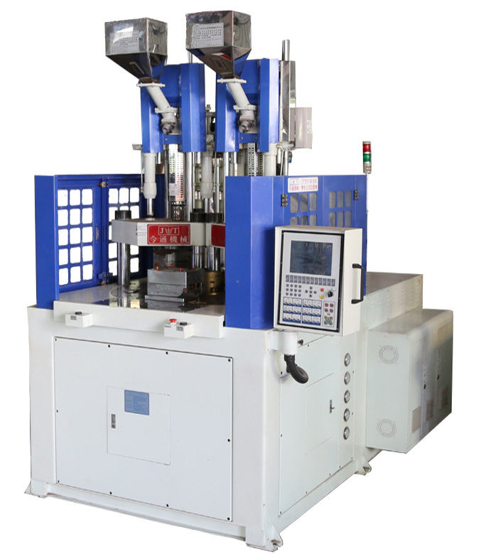 آلة صناعة الدفع العمودي ذات الألوان الثنائية شبه التلقائية 55T JTT-550 2V3R