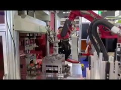 200T طاولة عمل منخفضة آلة صناعة الحقن العمودية مع طاولة دوارة JTTD-2000R